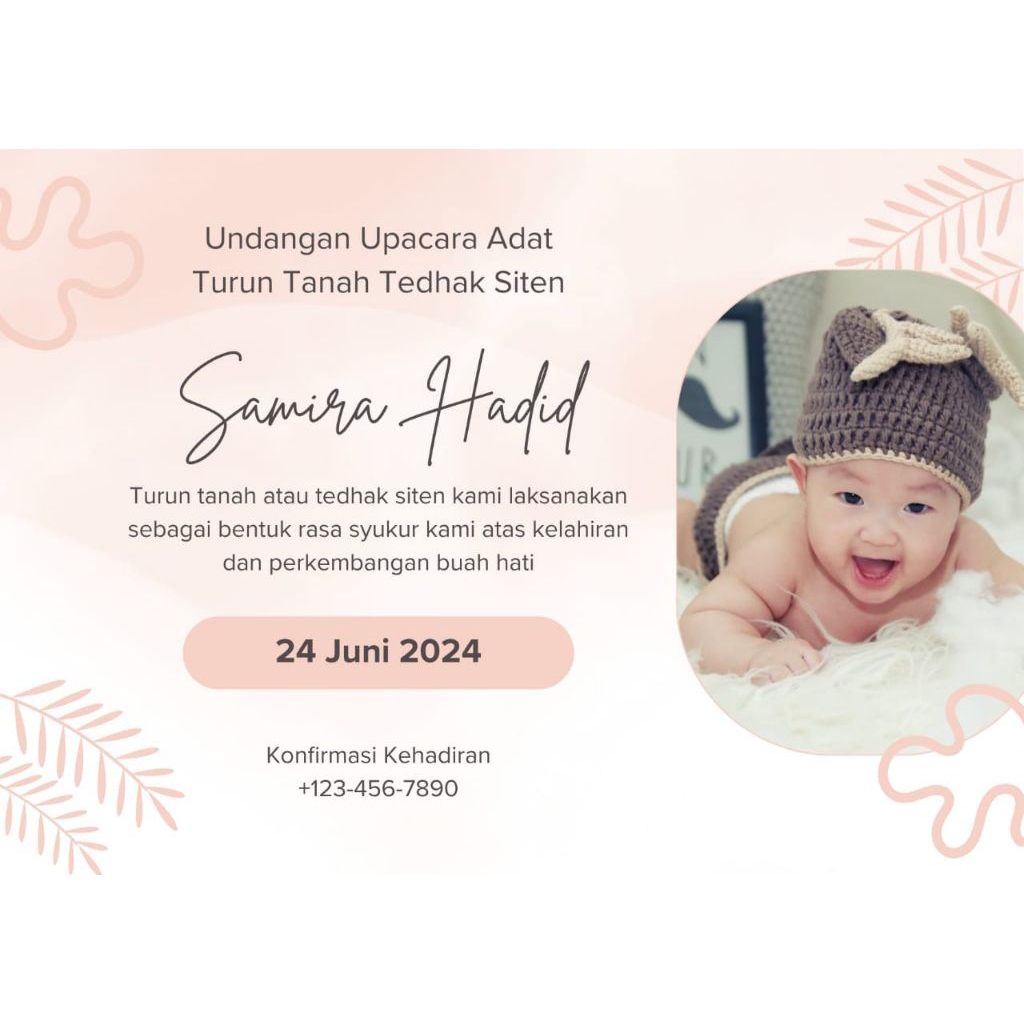 

Stiker Aqiqah,Tedhak sinten