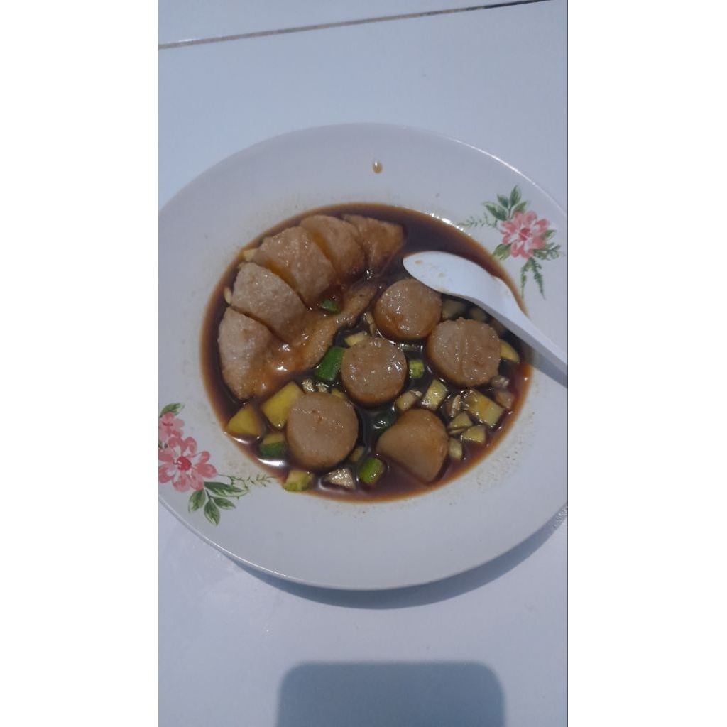 

Pempek Cek Eyas-Campur Kecil 30 pcs + cuko 250 ml..khas palembang,vacum Frozen