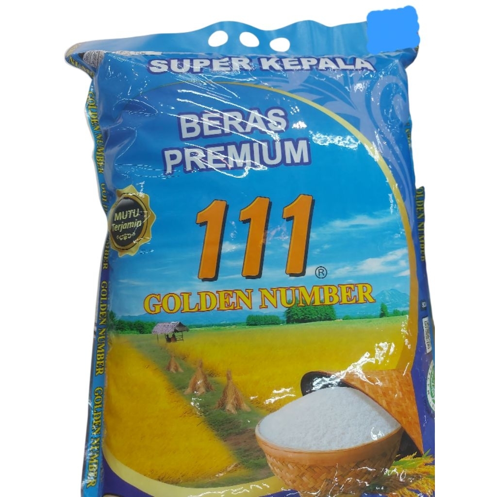 

Beras PREMIUM Super Kepala GOLDEN NUMBER 111