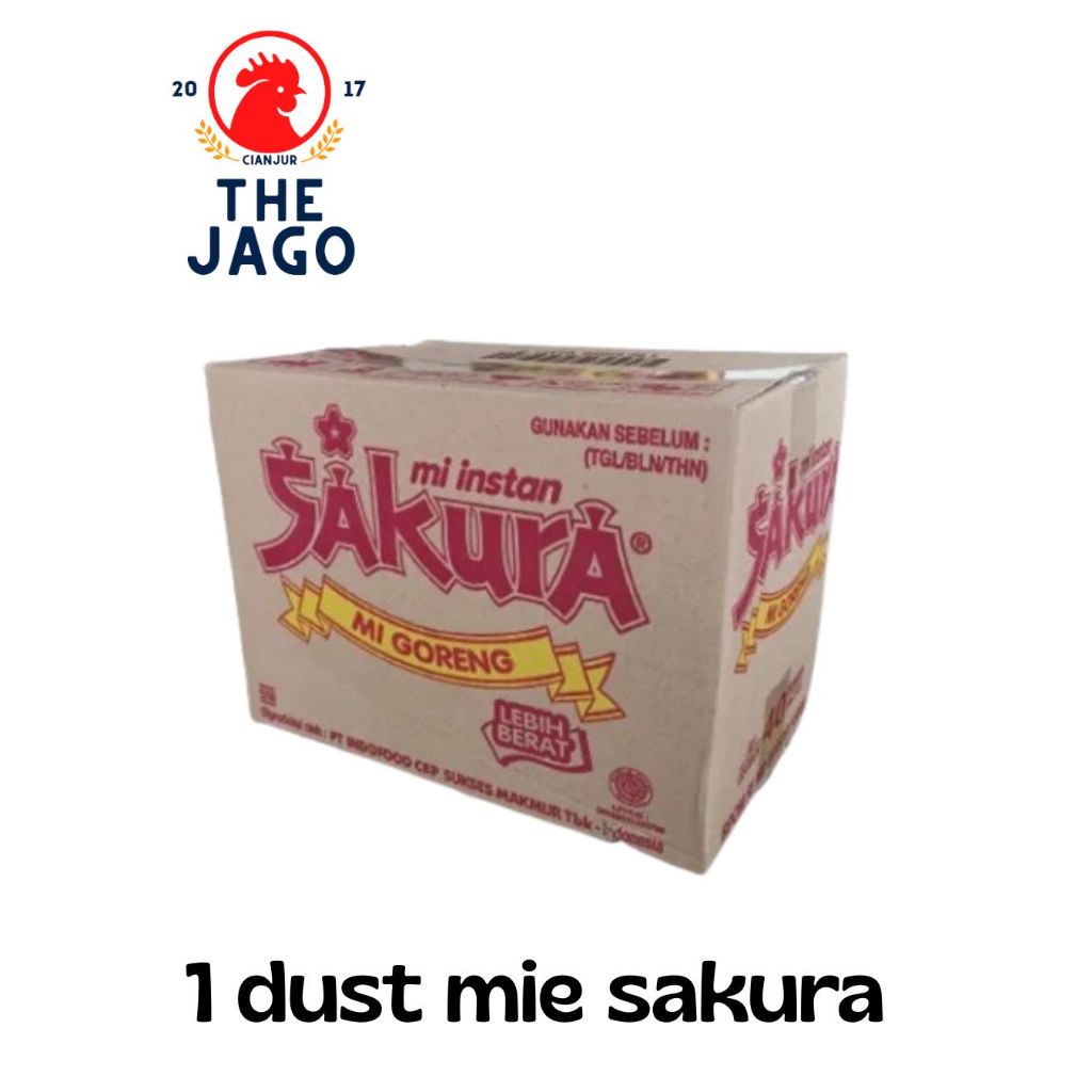 

Mie Goreng Instan Sakura (1 DUS) - Untuk Stock Rumahan & Bisnis Kuliner - Harga Grosir