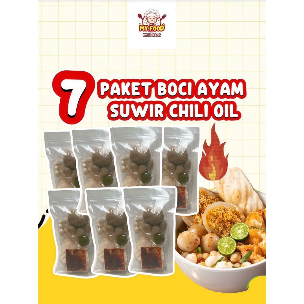 

BASO ACI [PAKET HEMAT] BOCI AYAM SUWIR PEDES
