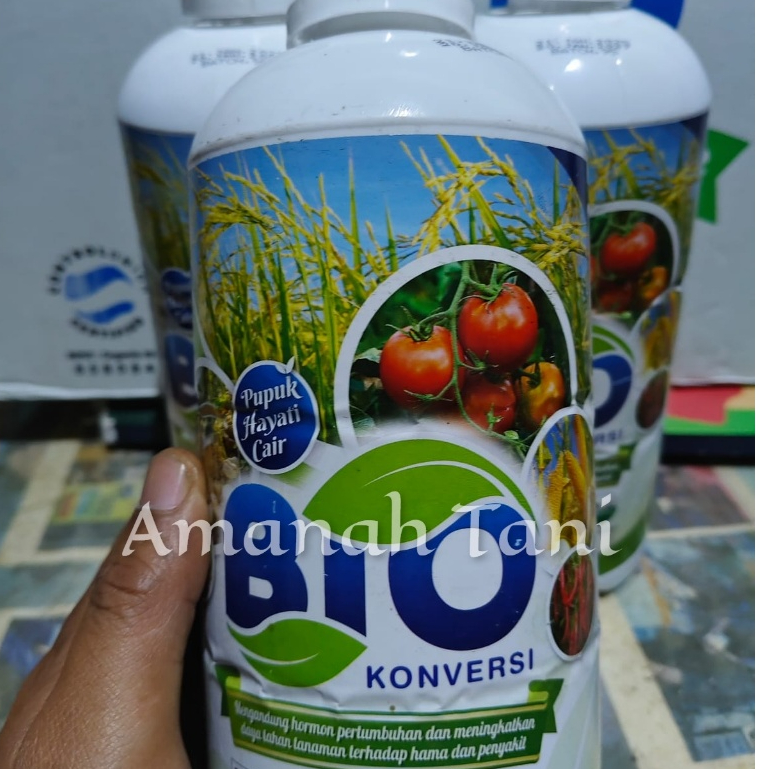BIO Konversi – Pupuk Hayati Cair 1 Liter | Meningkatkan Kesuburan Tanah & Produktivitas Tanaman