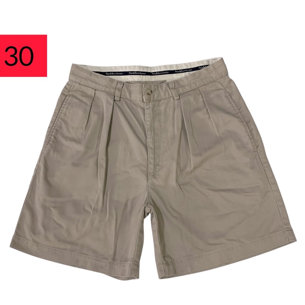 Celana pendek chino POLO Ralph Lauren Made in USA ( size 30 )