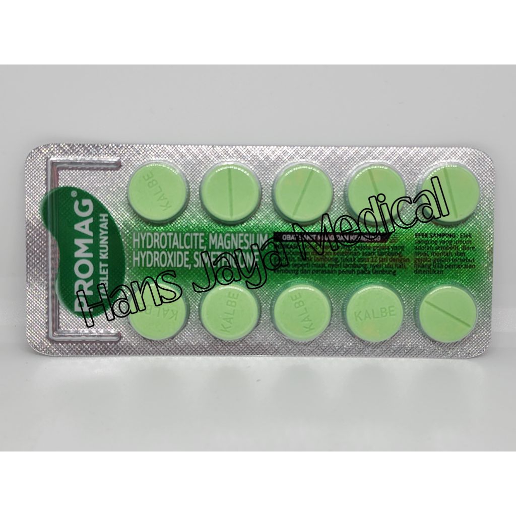 Promag Tablet / Obat Maag / Obat Lambung / Asam Lambung / GERD