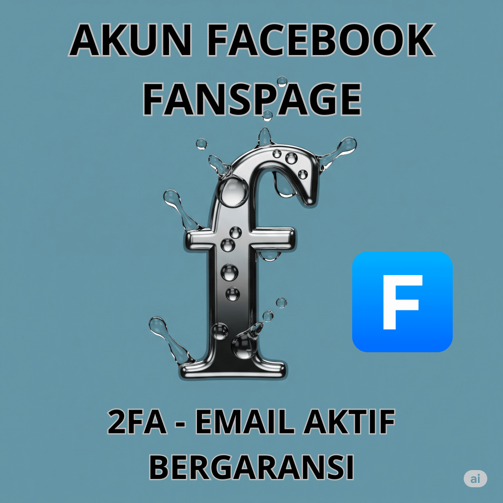 AKUN FACEBOOK / FB FANSPAGE - 2FA, EMAIL AKTIF, BERGARANSI