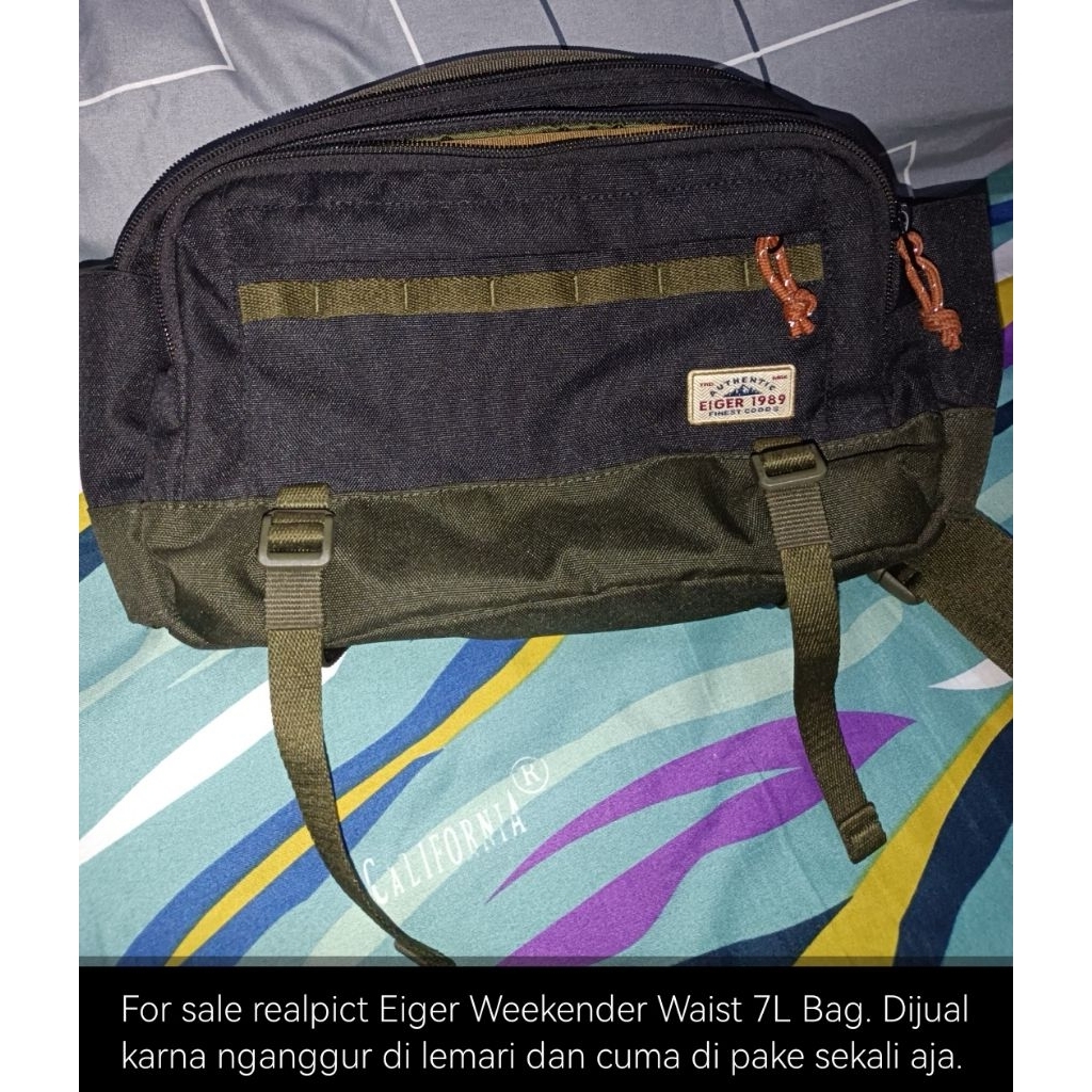 TAS EIGER WEEKENDER WAIST 7L BAG SECOND