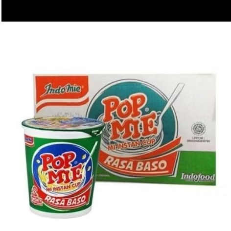 

1 Dus Pop Mie Istant Rasa Bakso isi 24 Pcs