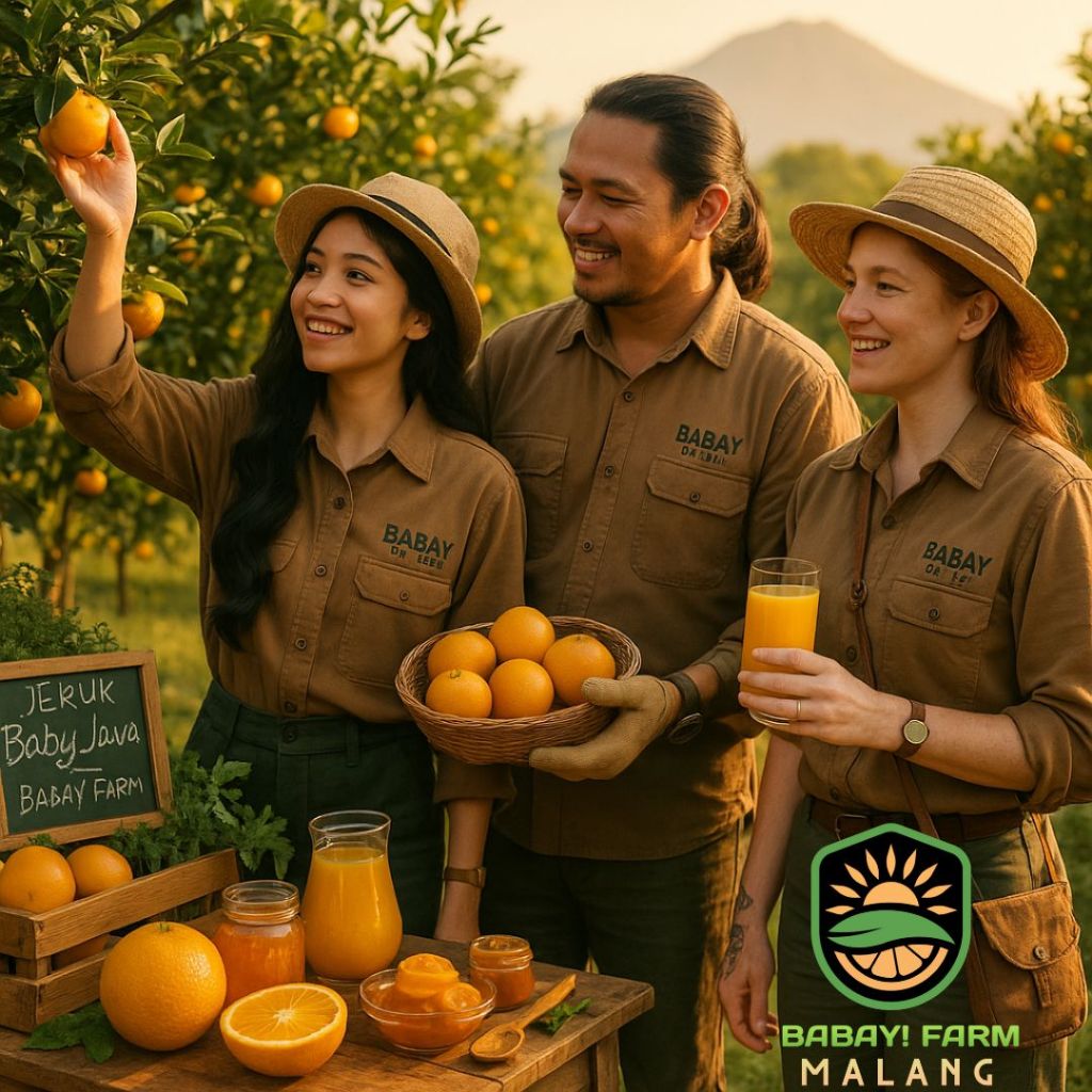 

Buah Jeruk Baby Java Malang 1 kg / jeruk peras bebi