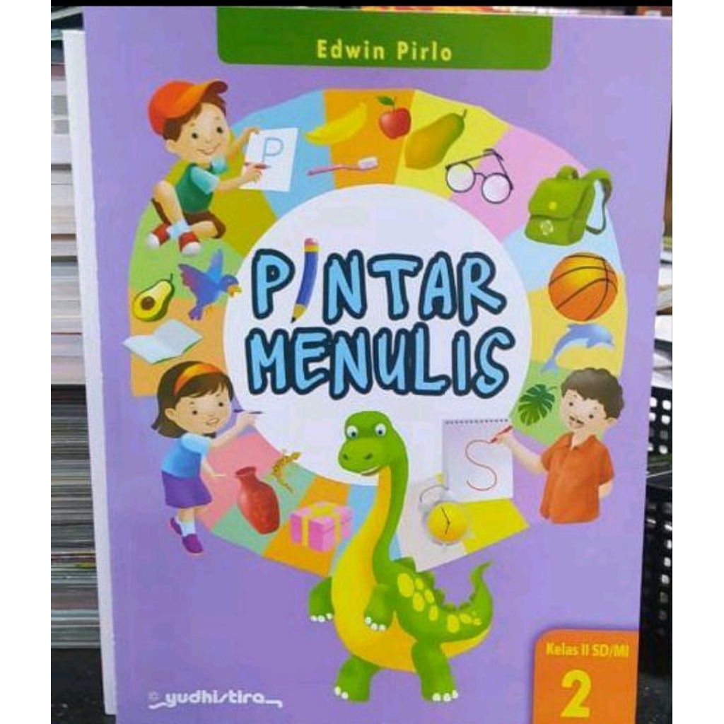 Pintar Menulis Tegak Bersambung SD Kelas 2 Yudhistira Best Seller