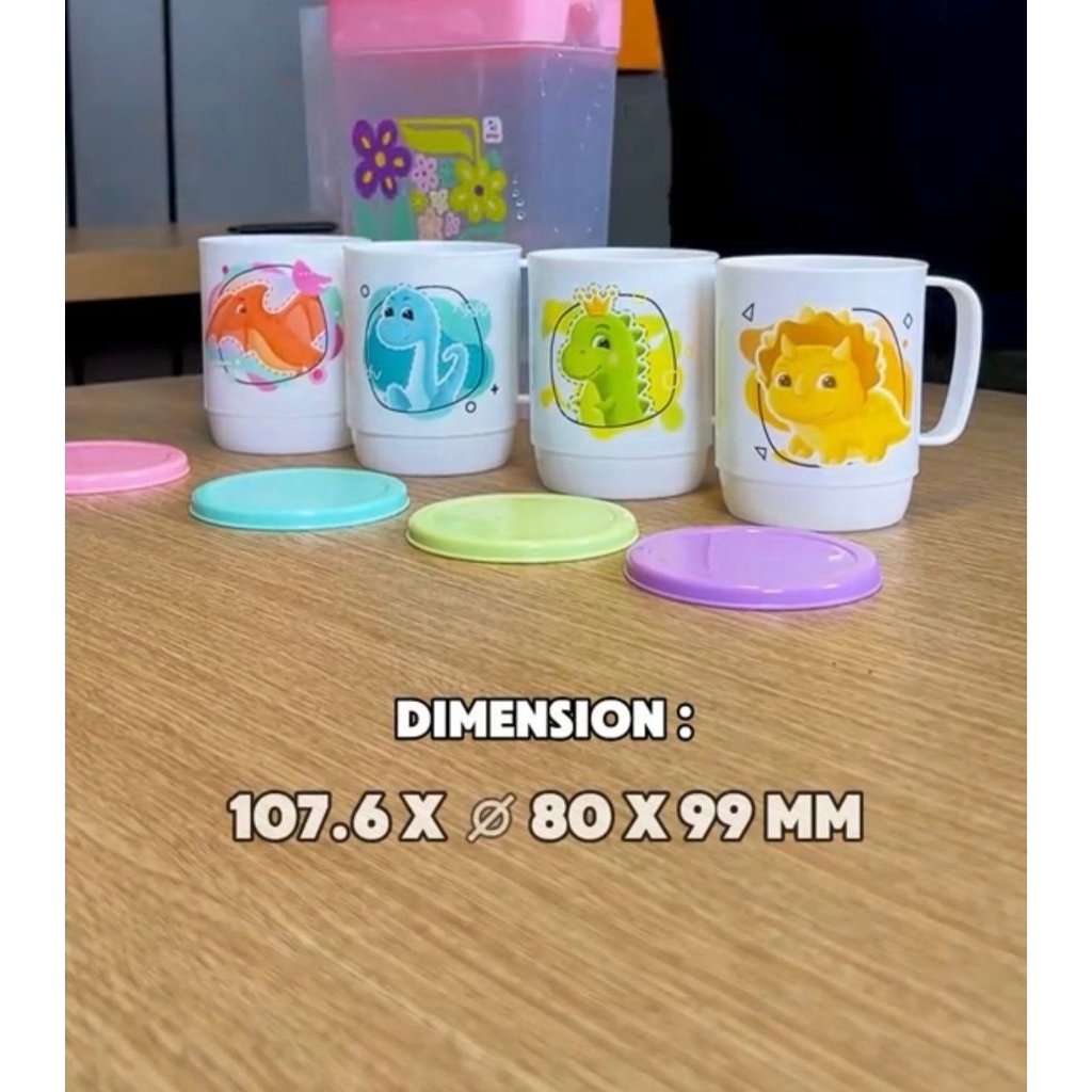GELAS PLASTIK | CANGKIR | GELAS LUCU ANAK KARAKTER | MUG