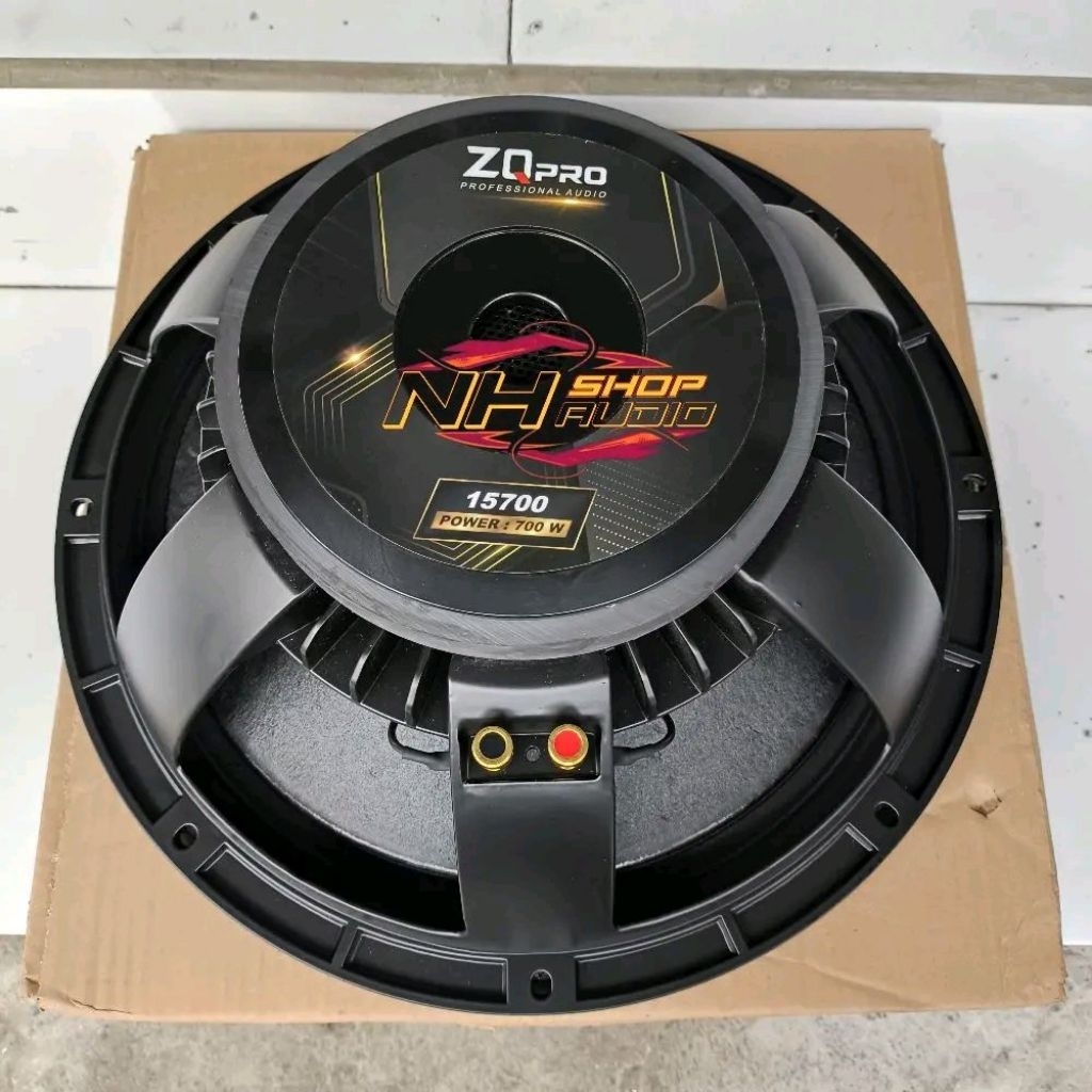 Speaker Zqpro 15700 15inch Voice Coil 3in 700watt Zq Pro 15700 / ZQPRO 15700 Speaker Zqpro 15in Spea