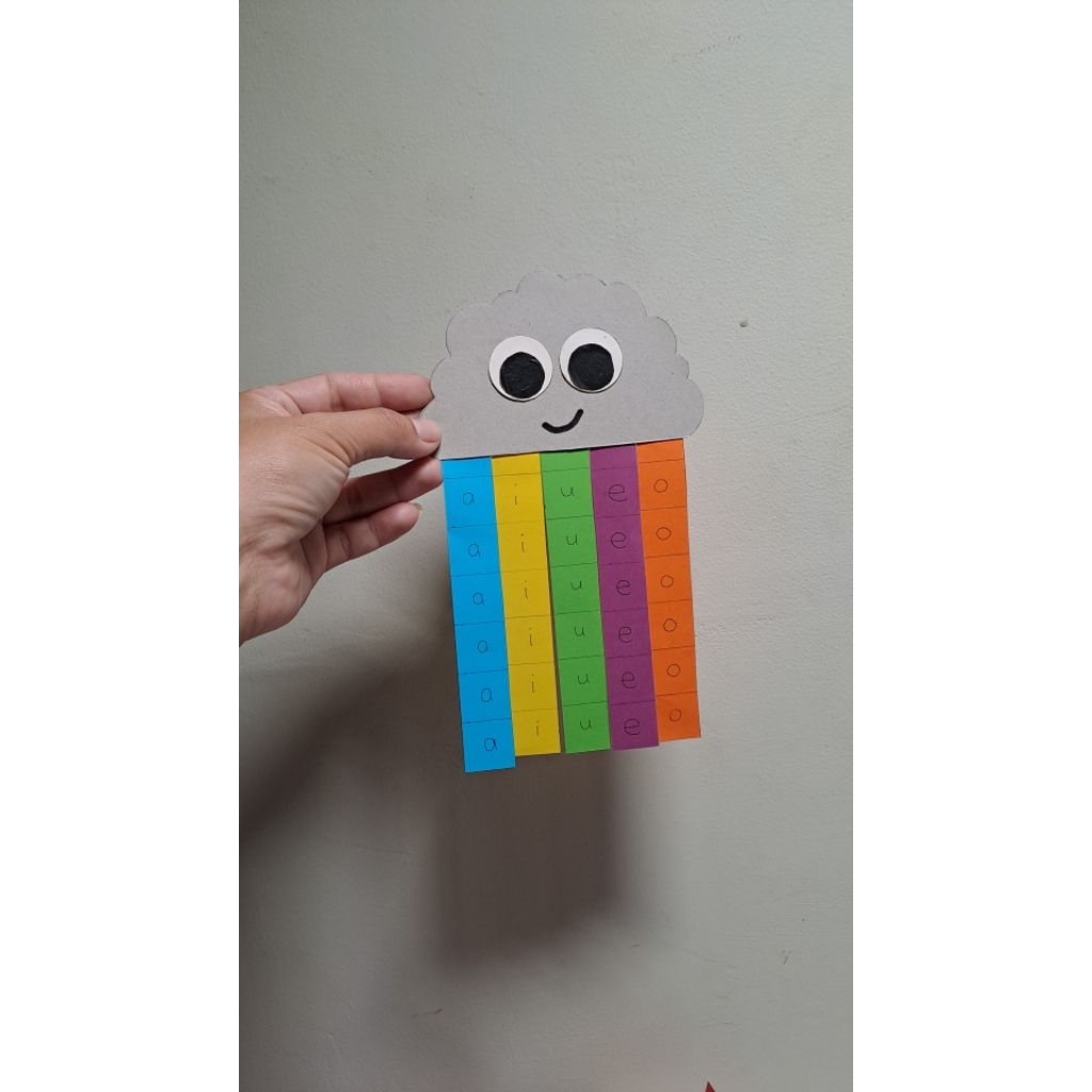 Mengenal Huruf / Kegiatan anak menggunting