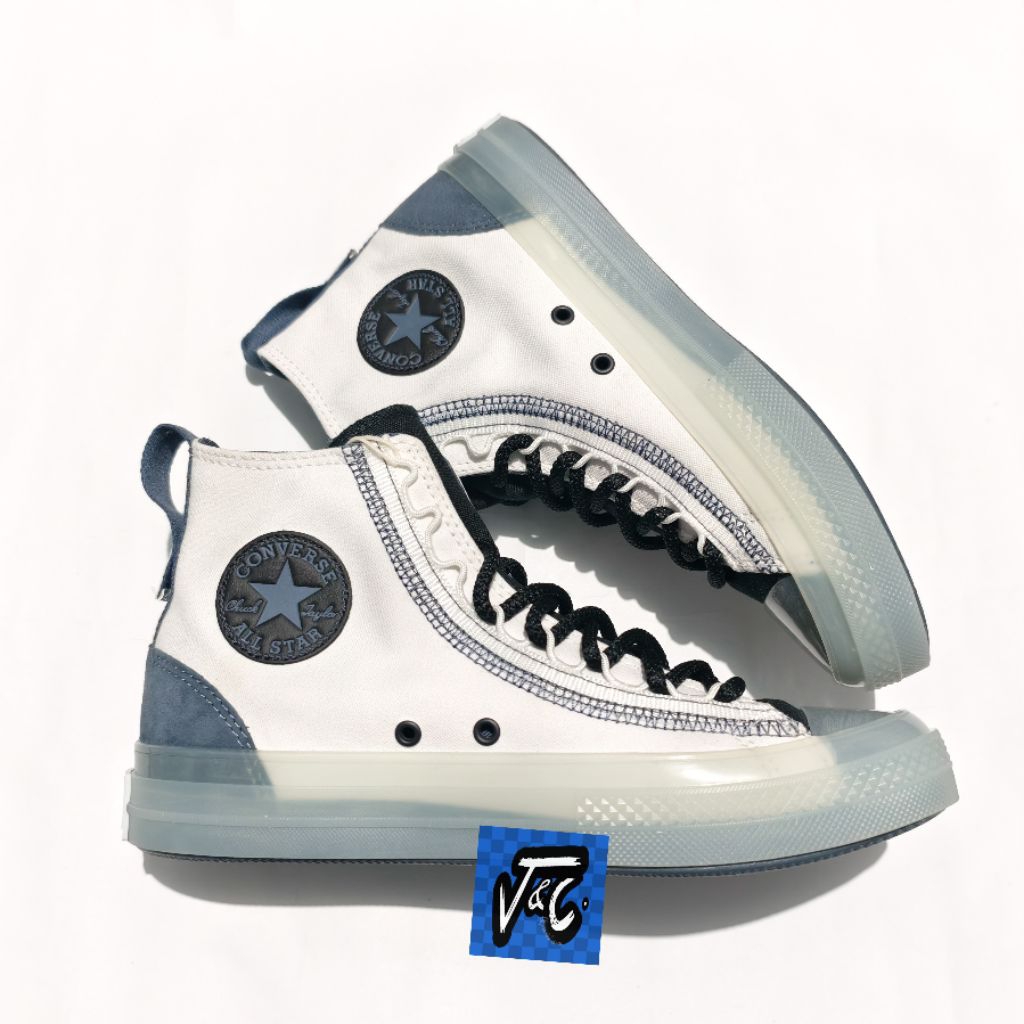 Converse Chuck Taylor All Star CX Explore 2 EXP2 Edge Utility Jungle Ripstop Hi White Dark Waters