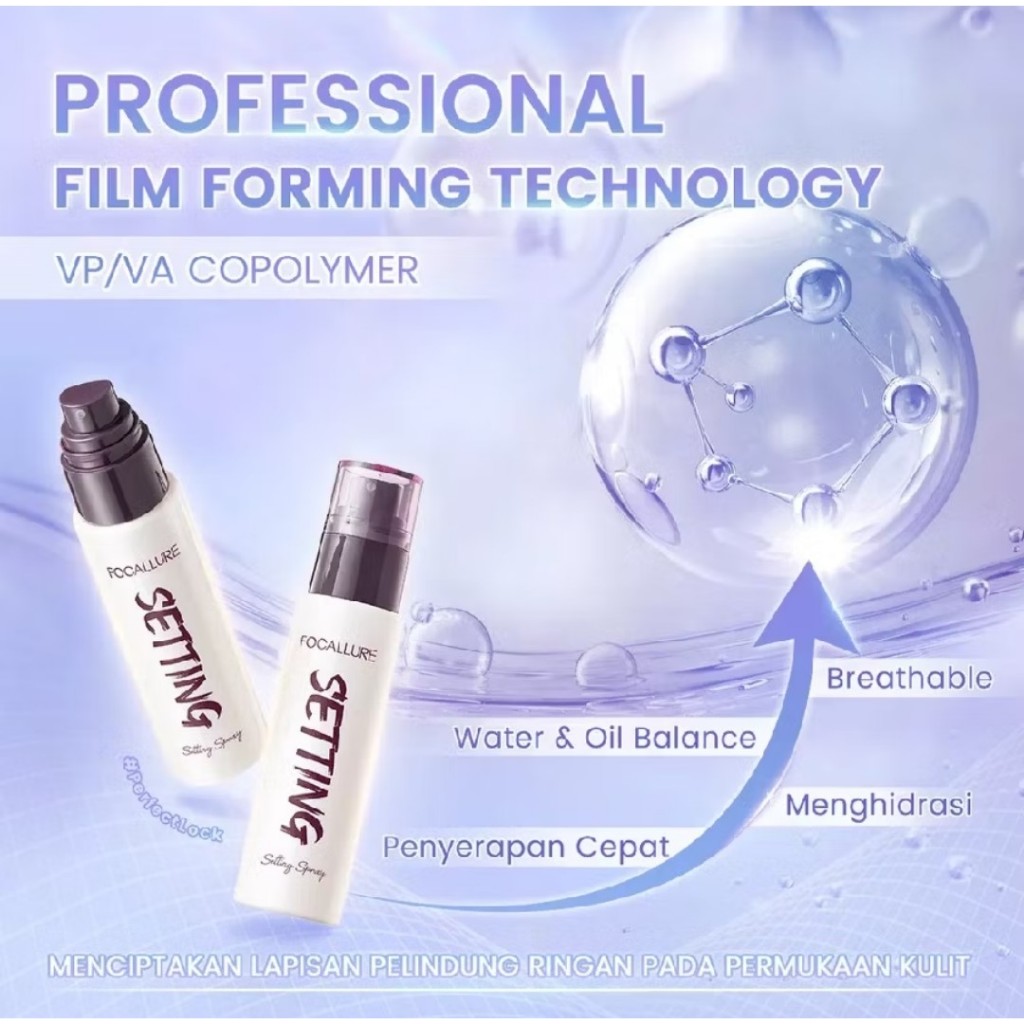 FOCALLURE Setting Spray Makeup Lock Hydrating