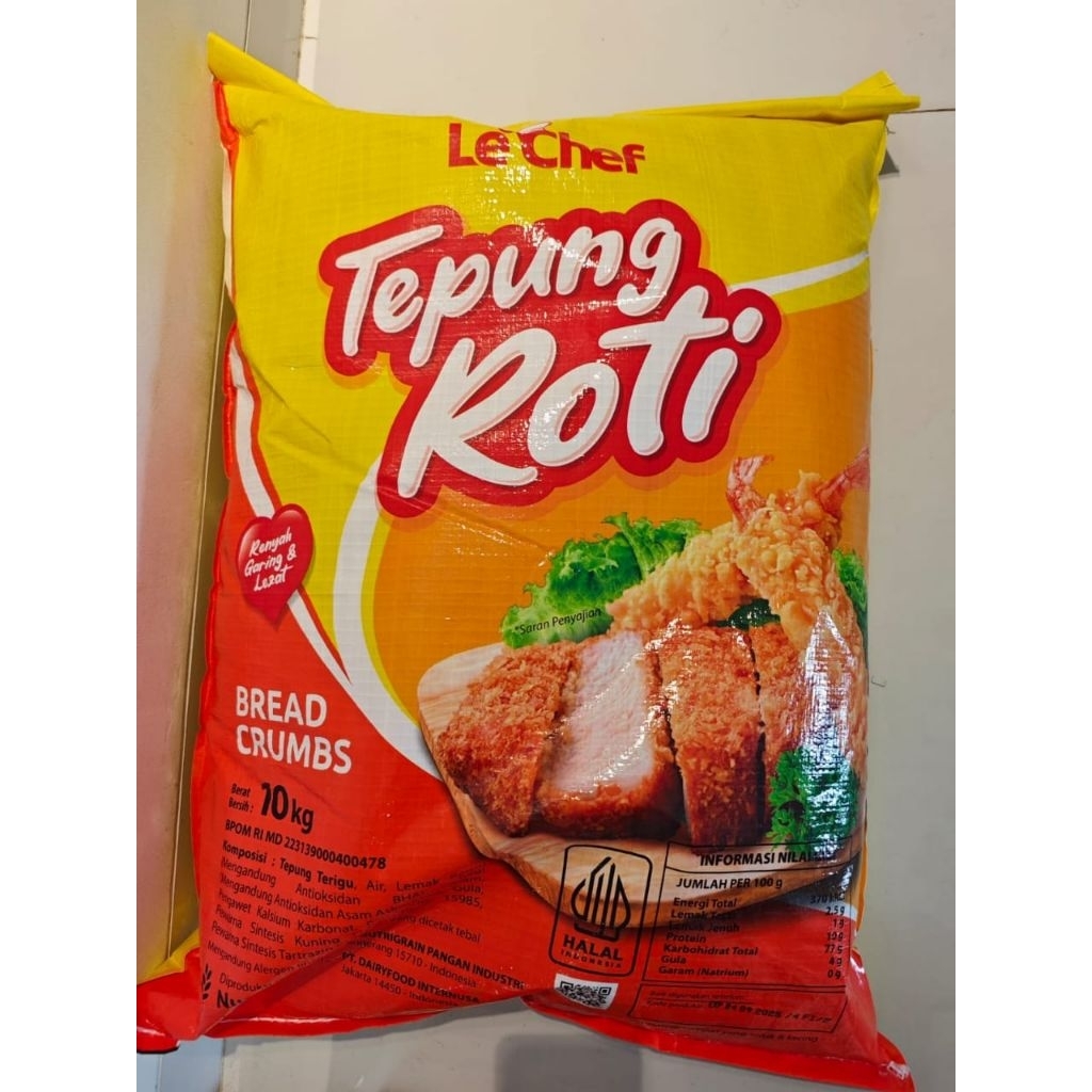 

PROMO !!! Tepung roti le chef 500 Gram