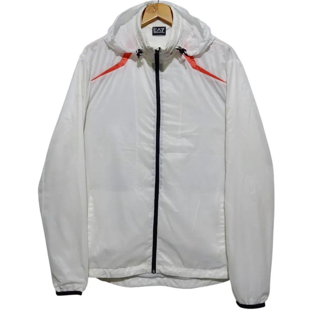 Jaket sport EMPORIO ARMANI hidden hoodie size XL