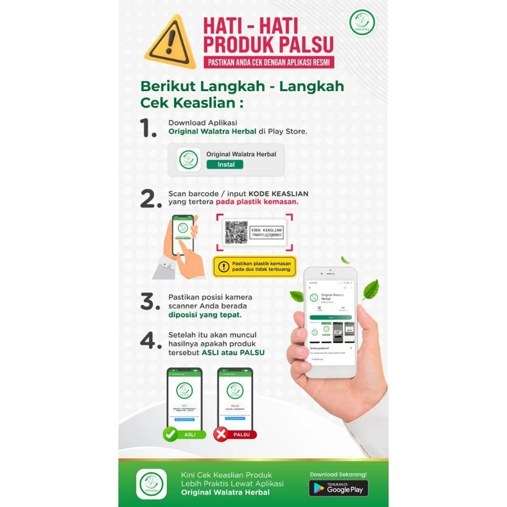 Sendifit Brosur Keaslian Produk