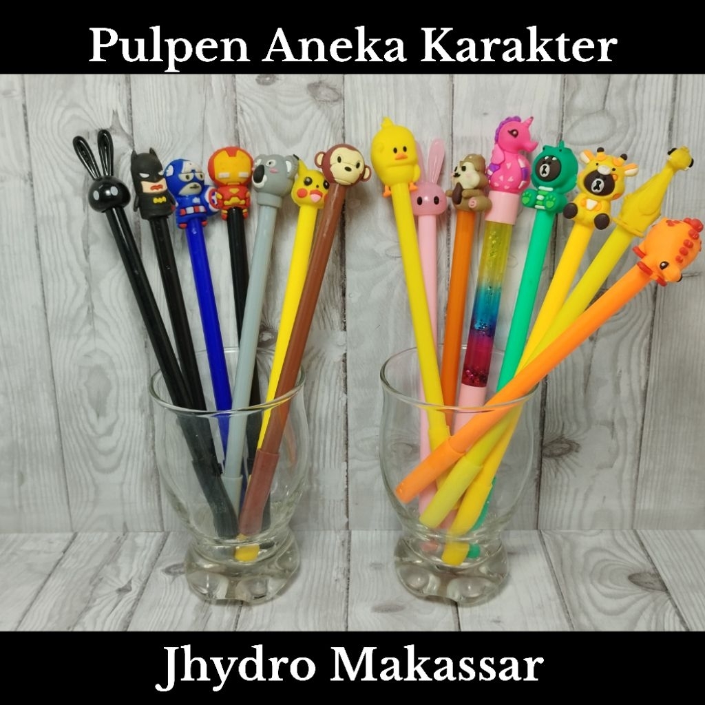 

Pulpen Karakter Unik Random Alat Tulis Sekolah Mainan Kado Spesial