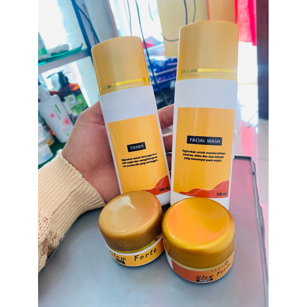 Cream Glow Forte - Cream Glowing Forte - Cream Wajah Glow Forte