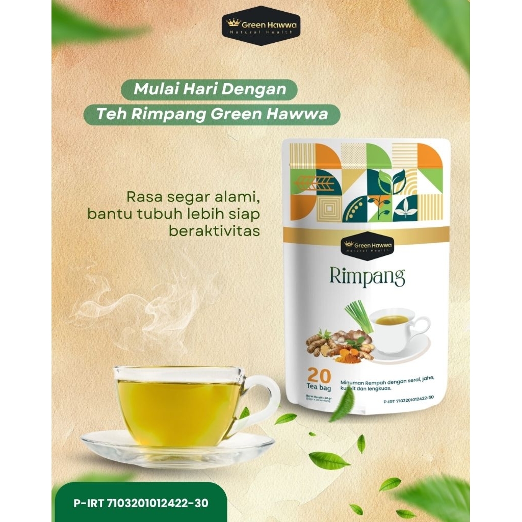 

Teh Rimpang Celup Resep Dr zaidul Akbar pelangsing alami detox tubuh atasi asam lambung masalah pencernaan maag kesemutan kebas badan pegal pegal menurunkan berat badan