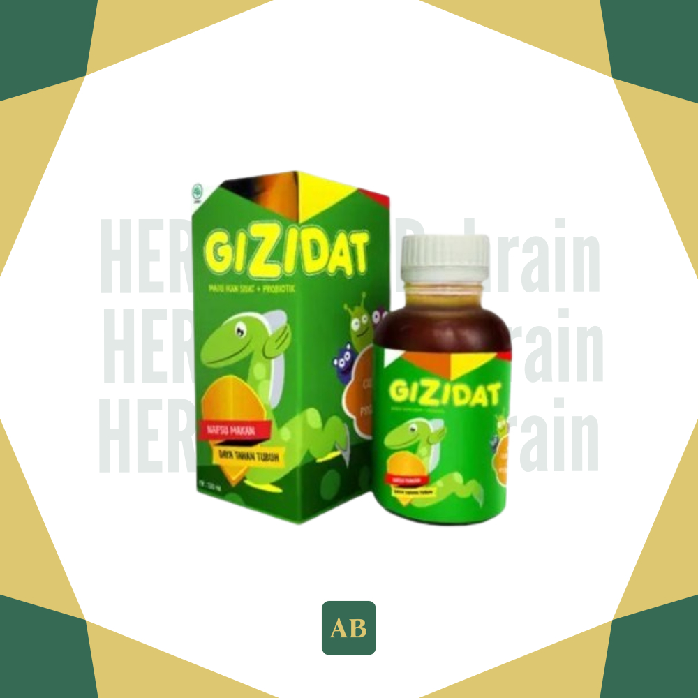 

GIZIDAT 130 ml - madu ikan sidat + temulawak - madu nafsu makan untuk anak