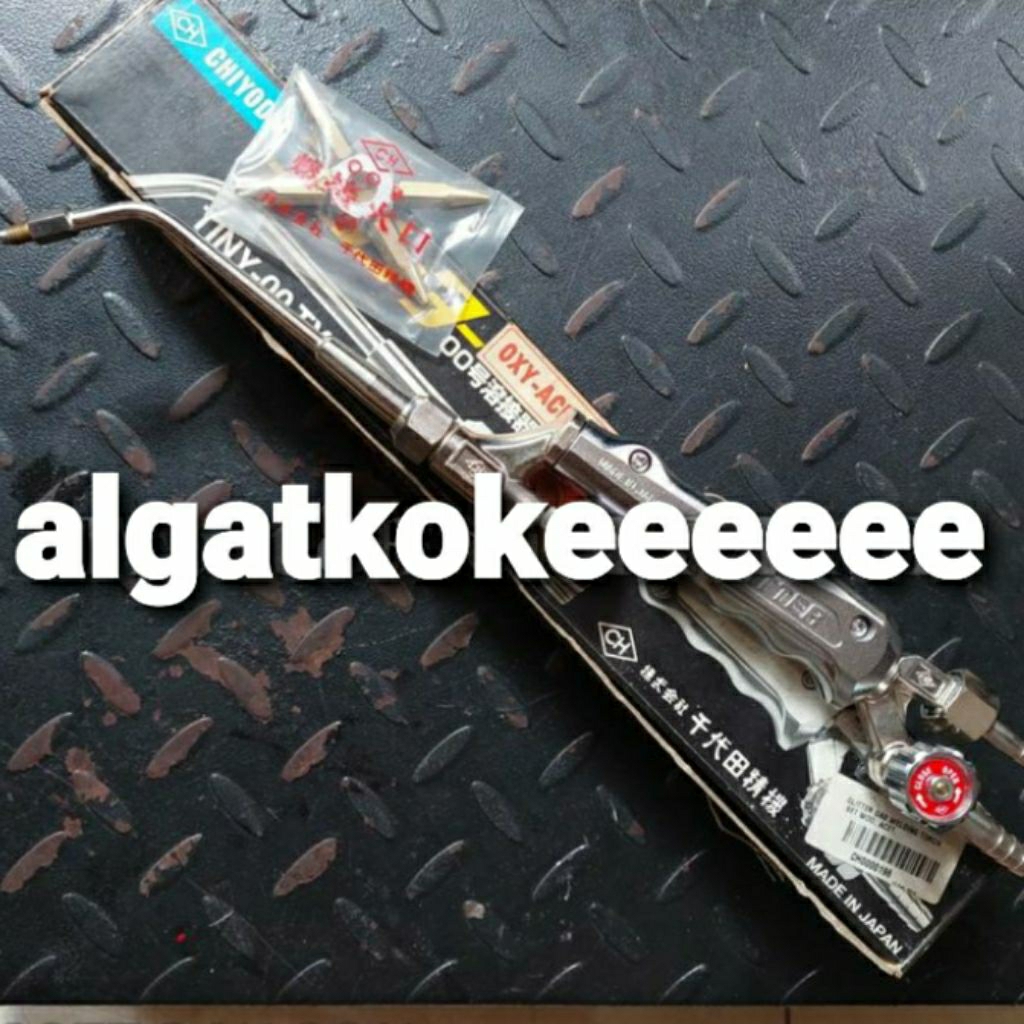 alat las Chiyoda type 00 glitter gas welding torch