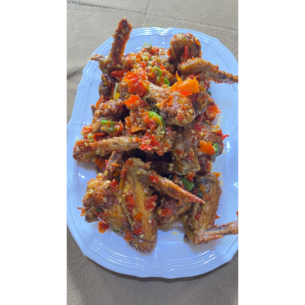 

Sayap Ayam Pedas Mendesis