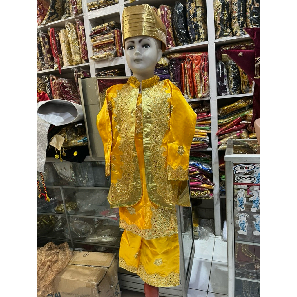 baju adat anak cowok minang/baju anak carnaval cowok/Baju adat anak laki laki/baju adat minang/baju 