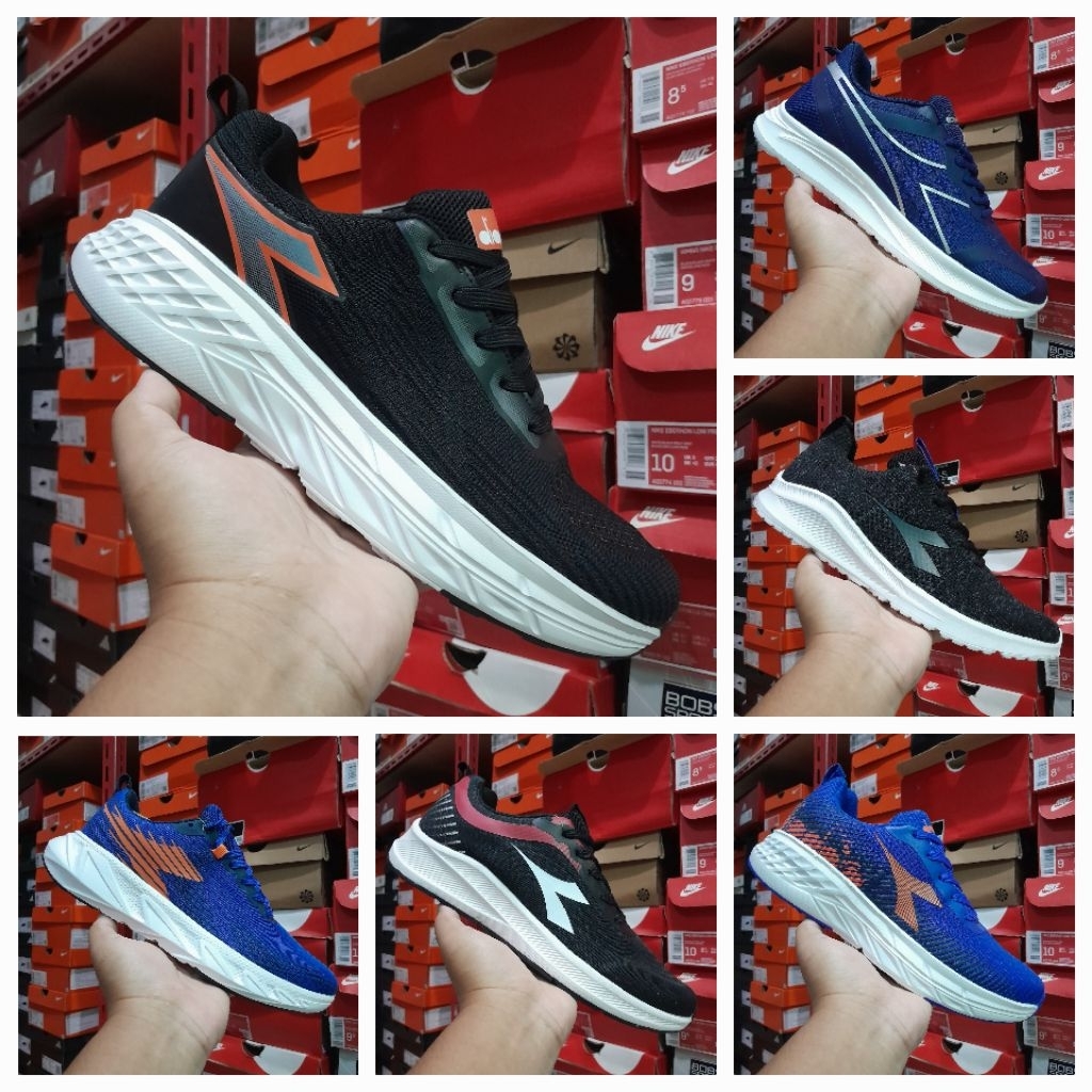 Sepatu Diadora Running Pria Original 100%