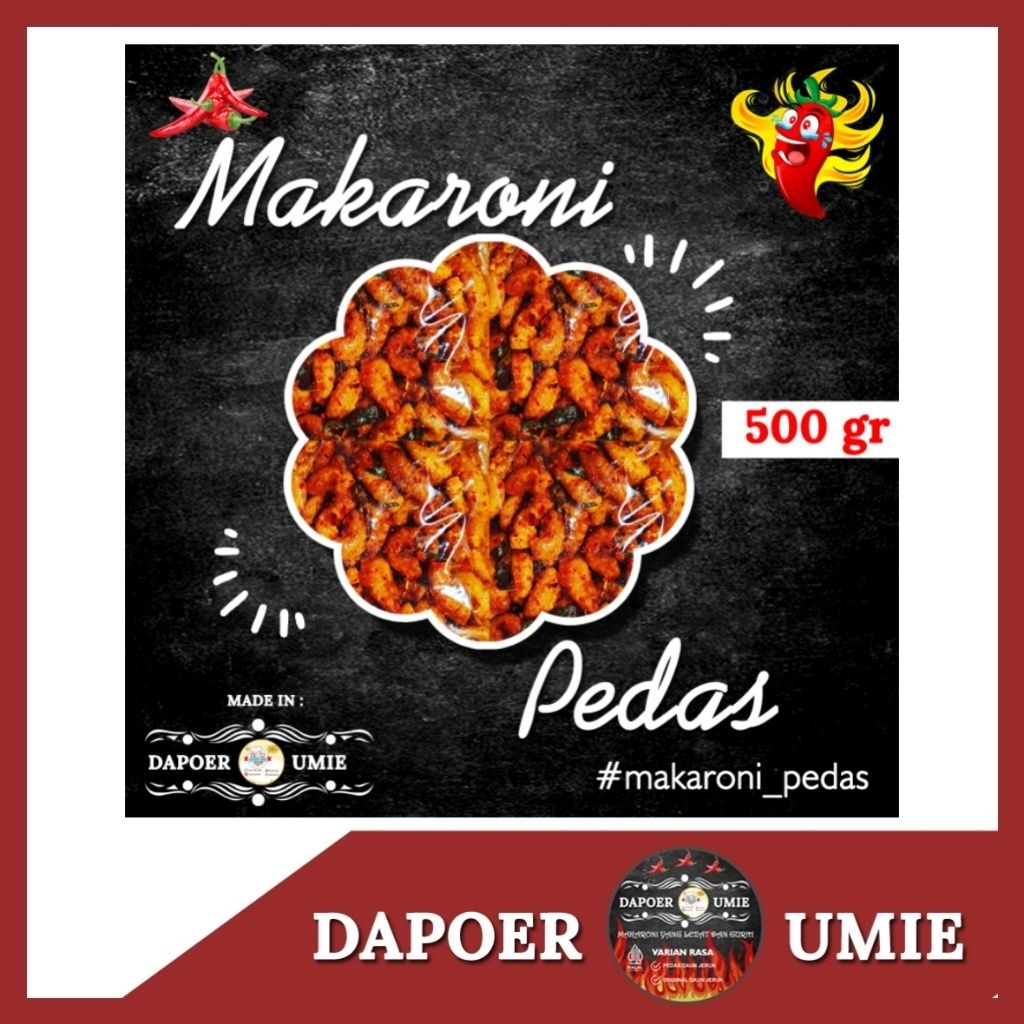 

MAKARONI BANTET PEDAS DAUN JERUK 500 gram Tidak Keras Gurih asin pedas