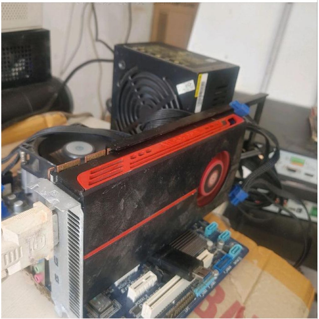 VGA CARD ATI RADEON HD 5770 1GB I rusak