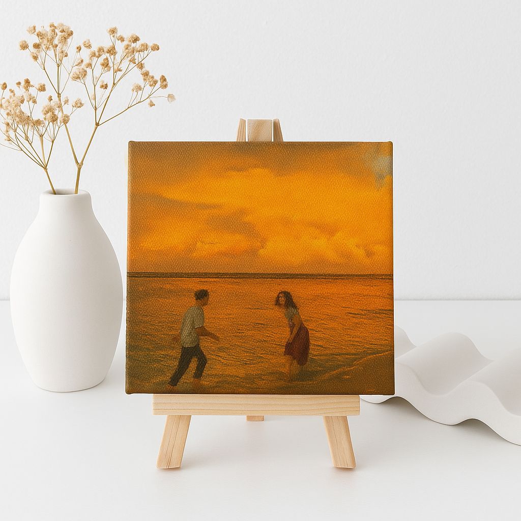 

Custom lukisan kanvas handmade untuk dekorasi, kado, pajangan meja