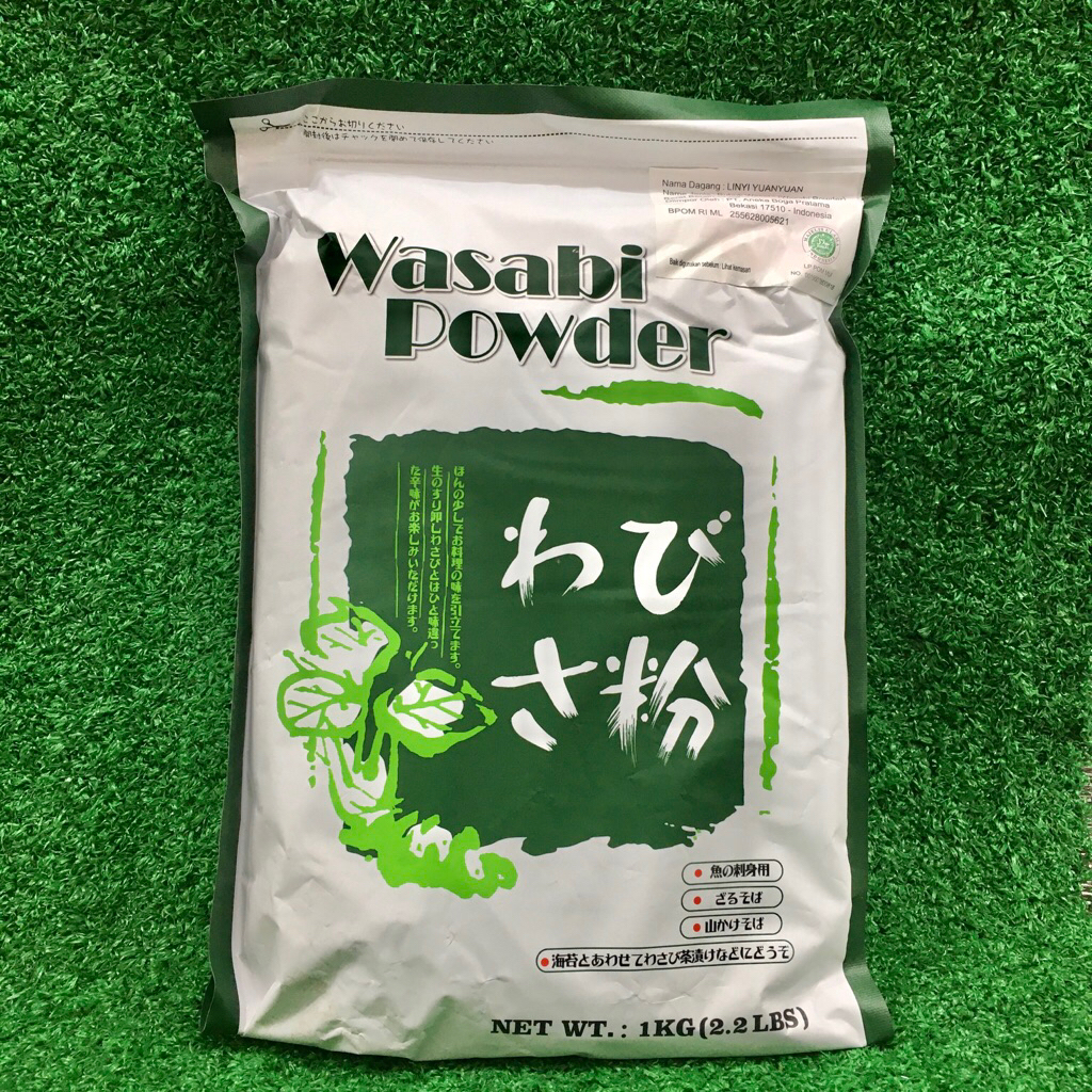 

Linyi Yuanyuan Repack Wasabi Powder Bubuk Wasabi Kemasan Repack 100gr Impor China HALAL
