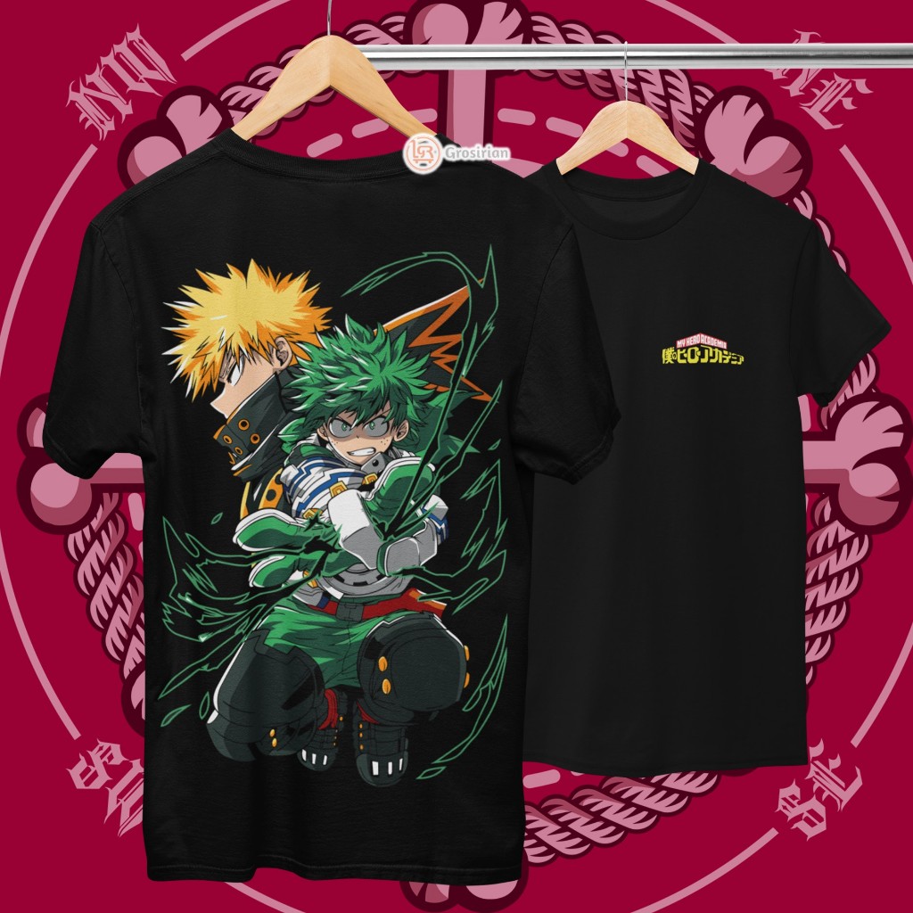 KAOS MY HERO ACADEMIA - KAOS ANIME MY HERO ACADEMIA, KAOS SABLON DTF - GROSIRIAN 1
