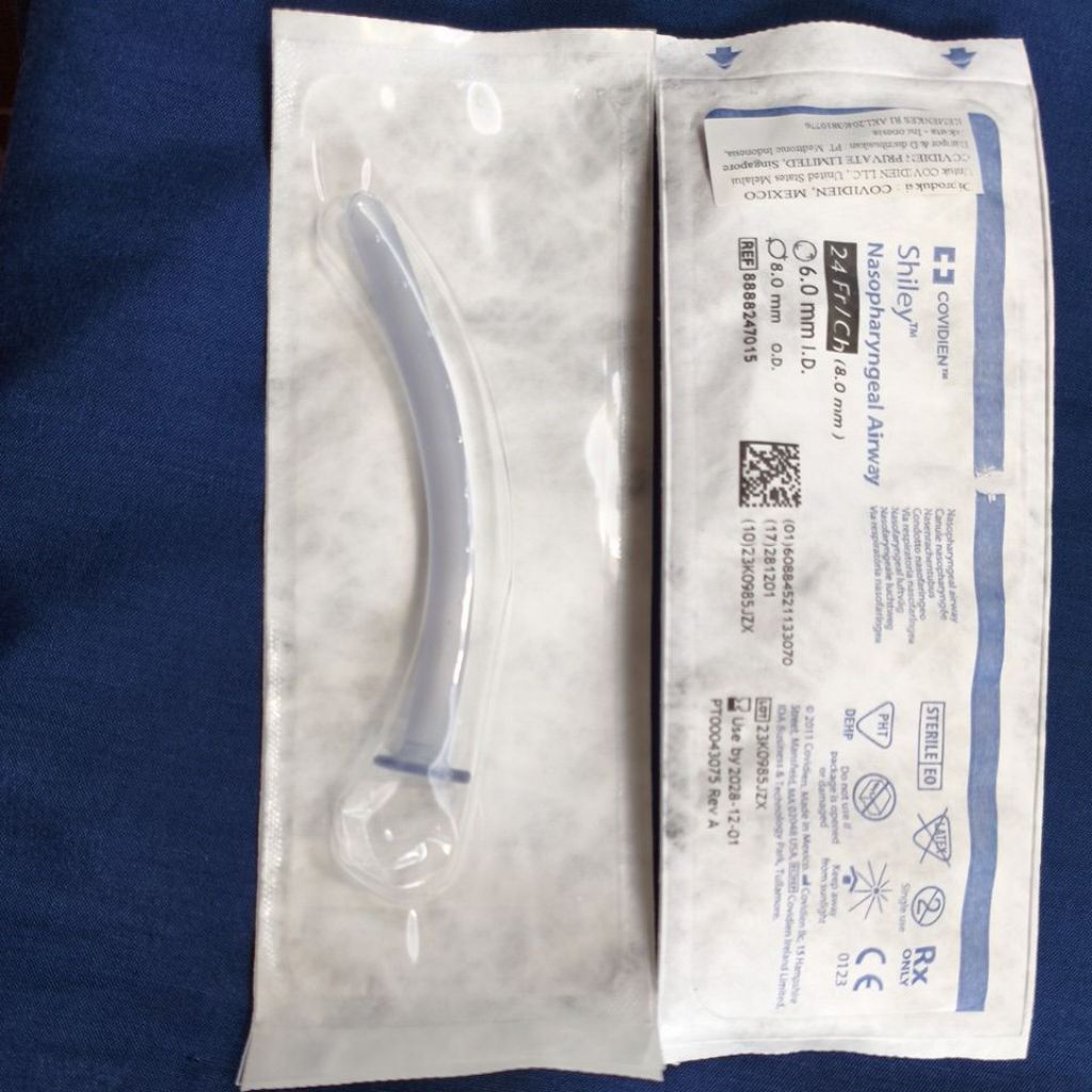 Nasopharyngeal Airway No. 6.0 Fr 24