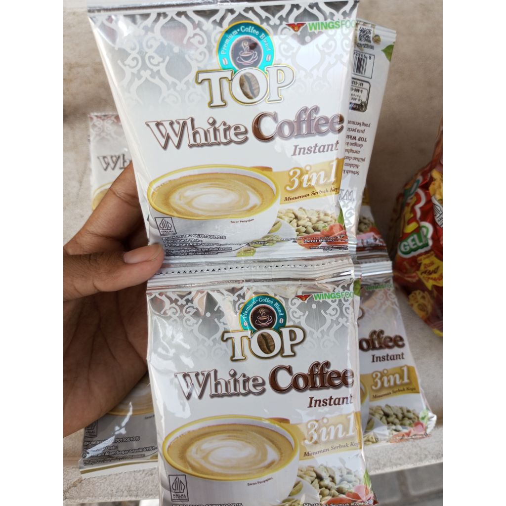 

TOP WHITE COFFE l Top white coffe l 1 renceng 12pcs