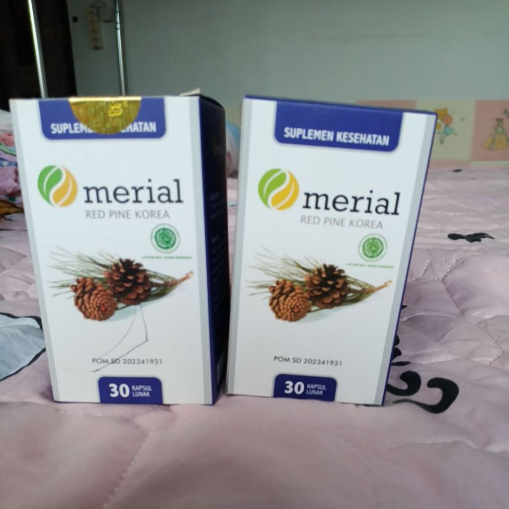 merial red pine korea @30kapsul /kotak
