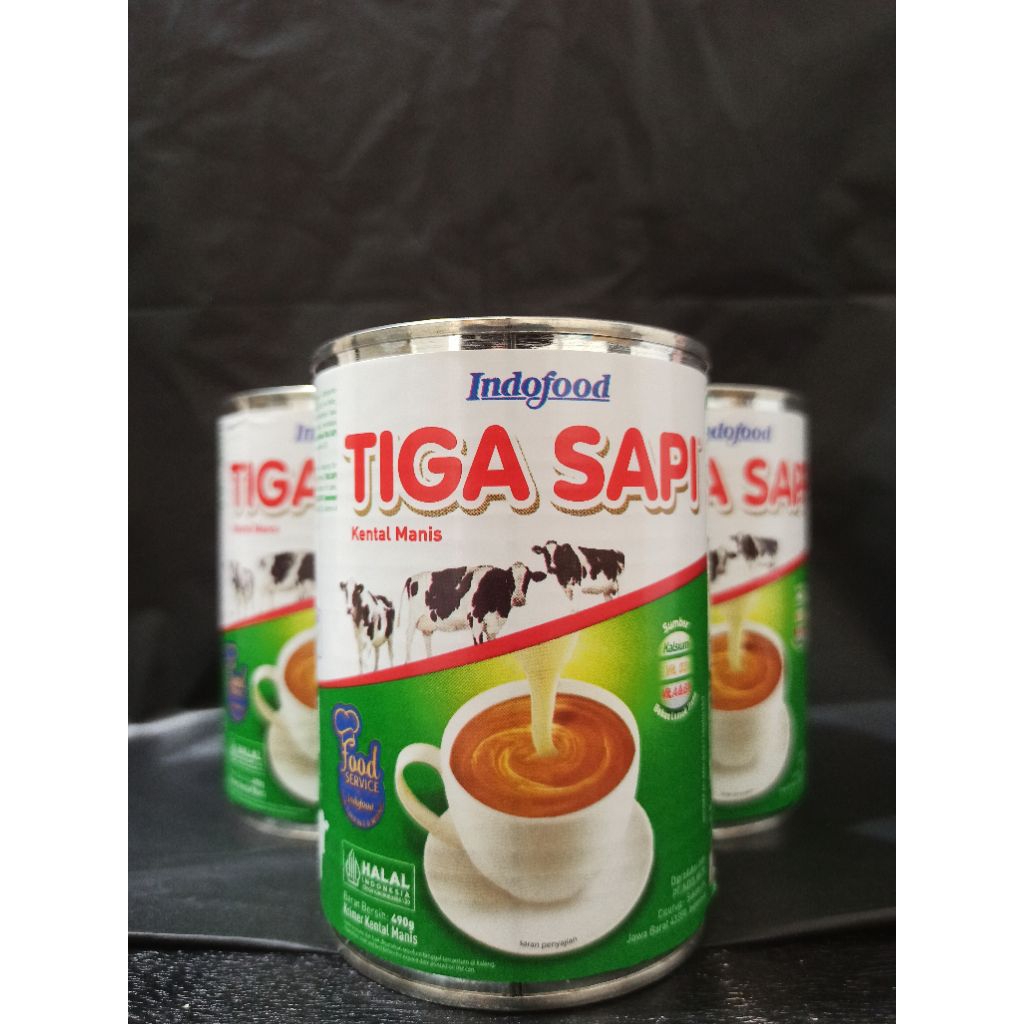 

SUSU KENTAL MANIS TIGA SAPI 490GR KRIMER KENTAL MANIS