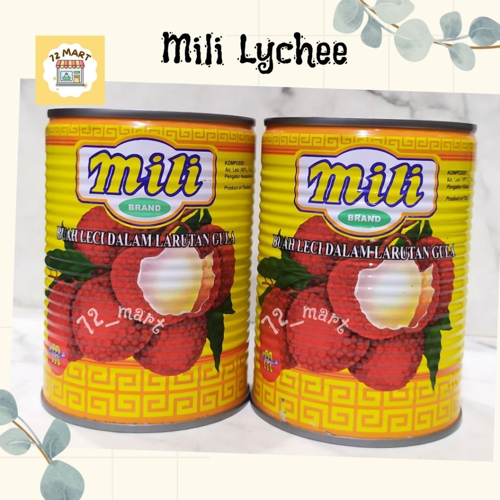 

Mili Lychee 565gr/Buah Leci