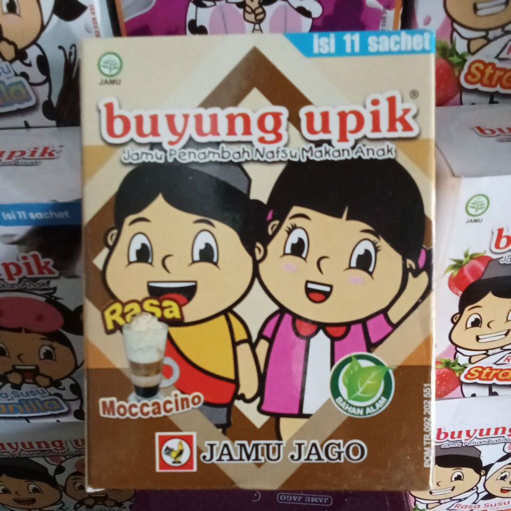 

JAMU BUYUNG UPIK MOCCACINO PACK ISI 11 SACHETS BELI 5 PACK LEBIH MURAH