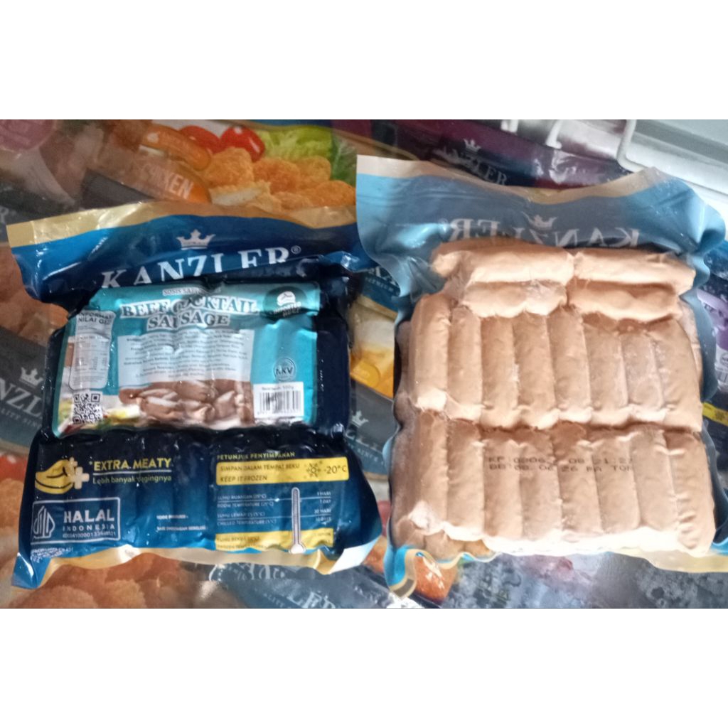 

KANZLER Beef Cocktail 500gr 500 gram "isi ± 42 pcs
