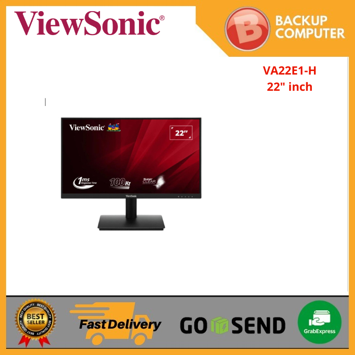 MONITOR VIEWSONIC VA22E1-H 22" INCH 1MS RESPONSE TIME