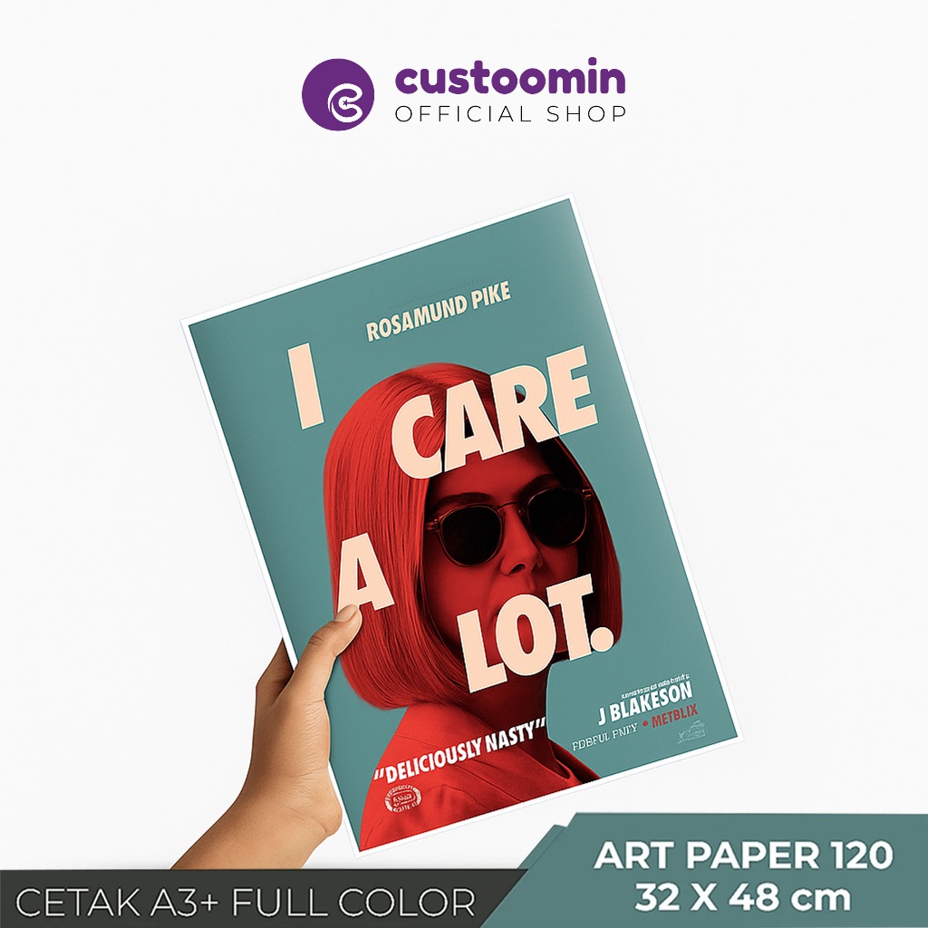 

Cetak A3+ (32X48 cm) #Art Paper 120 gsm - Cetak Poster - Cetak Full Colour - Custom | Custoom.in