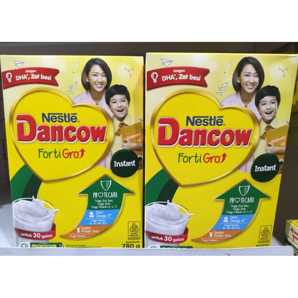 

Dancow FortiGro Instant 780g dengan DHA, Zat besi