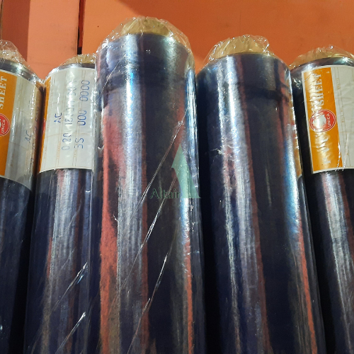 

[Altair] PVC Mika lembek lentur - beragam ukuran sesuai kebutuhan industri tas & map.