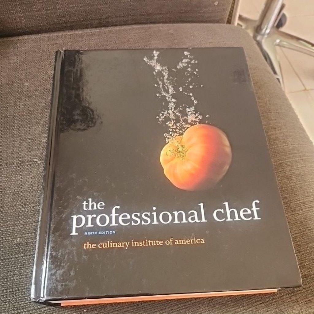 ORIGINAL The Professional Chef - Culinary Institute of America 9th edition | buku masak | culinary s