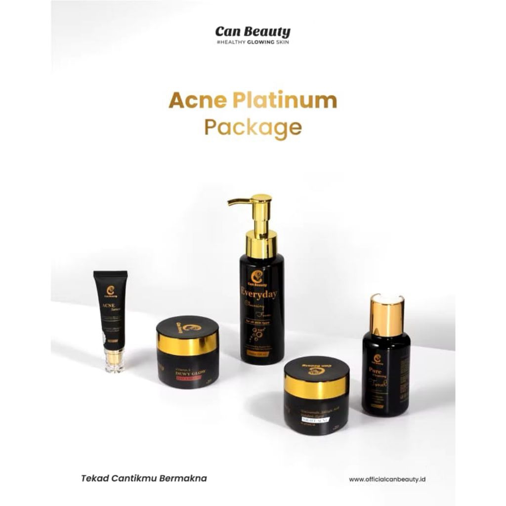(COD)  PAKET ACNE CAN BEAUTY / Can beauty skincare bpom / Paket acnes jerawat lengkap ori/ Paket acn