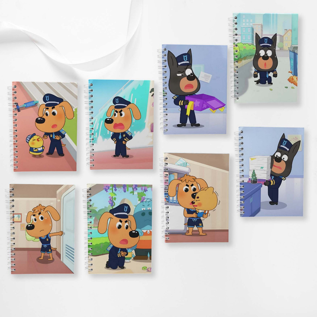 

Note Book Spiral Large (10 cm X 14 cm) Edisi Labrador Police Chief