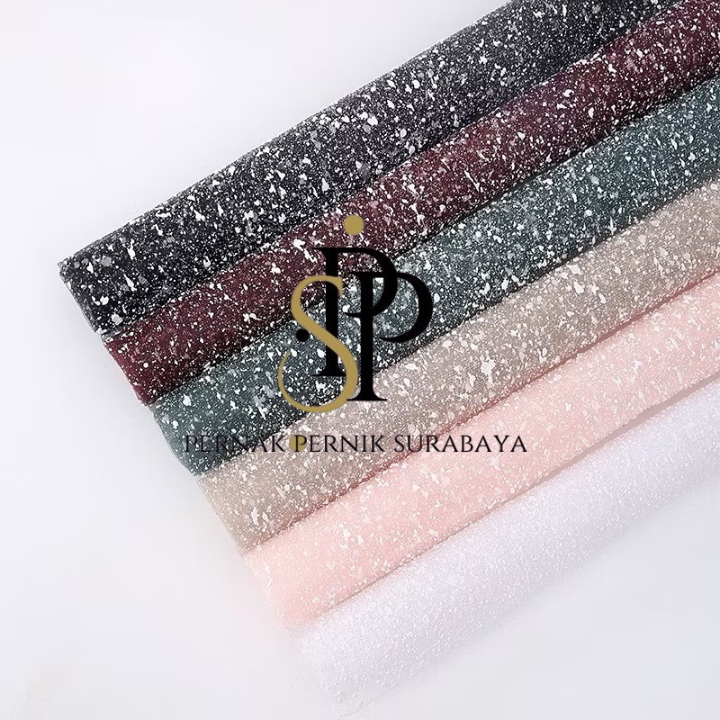 

[ECER TILE SALJU LEMBARAN 50 X 50CM] WRAP WRAPPING BUNGA KOREAN STYLE ALA KOREA SNOWY TULE TULLE TILLE KAIN TILE BINTIK PUTIH SNOW MESH ROLL BUKET BOUQUET PAPER KERTAS PEMBUNGKUS JARING SUPPLIER FLORIST SURABAYA SFS