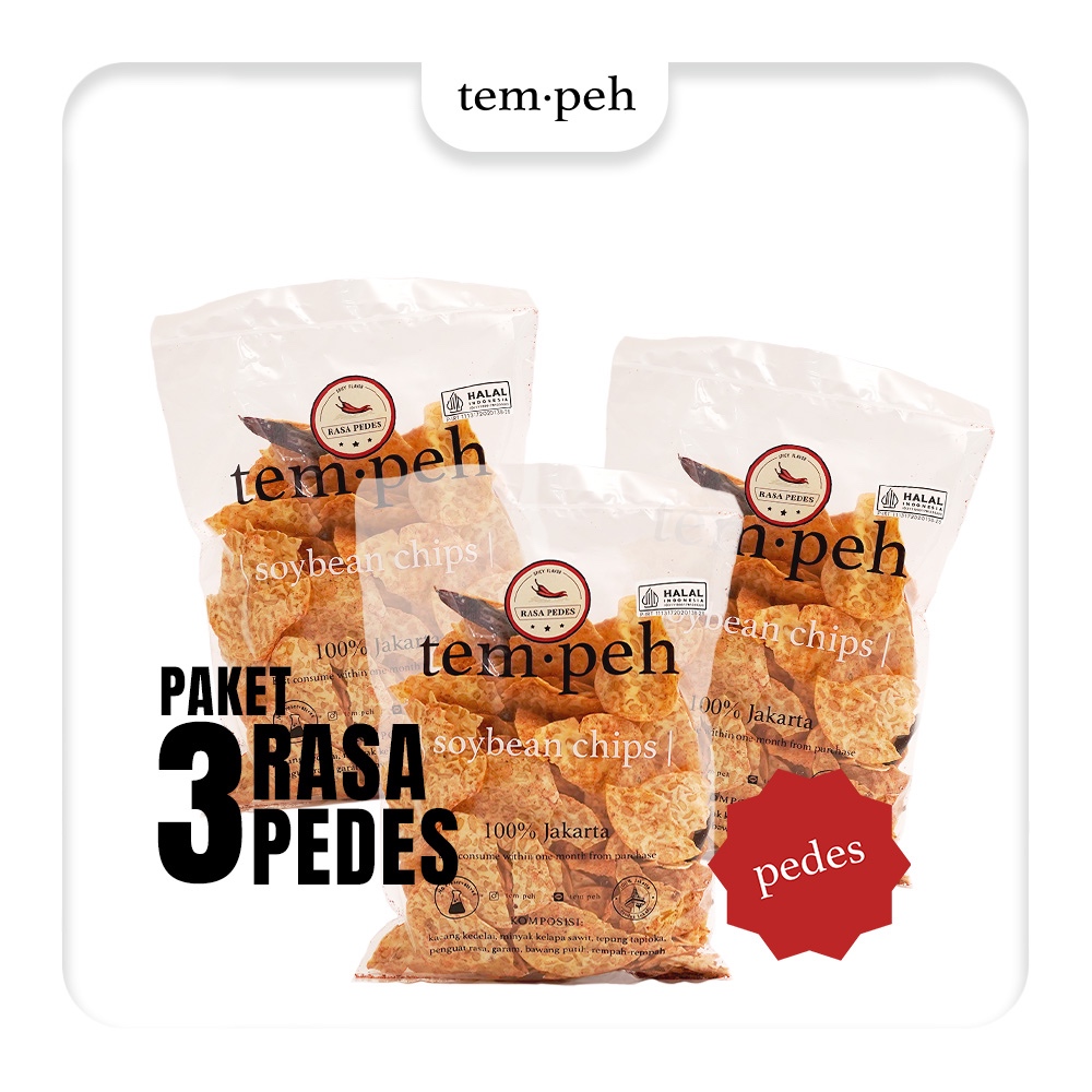 

Special Treats only 139k! Beli 3 tem.peh rasa pedes/bumbu kuning/jeruk nipis pedes/rendang lebih hemat.
